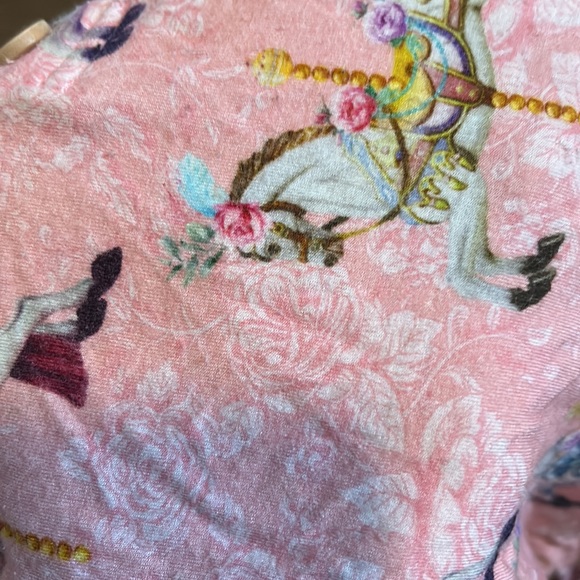 Posh peanut Claudine carousel horse short romper 3-6 months shorty - Picture 6 of 6